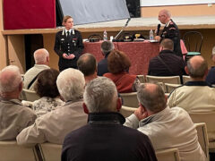 Prevenzione truffe e furti ad anziani: incontro a Corinaldo con i Carabinieri