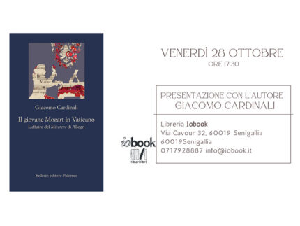 Presentazione libro "Il giovane Mozart in Vaticano. L'affaire del Miserere di Allegri"