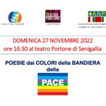Poesie dai colori della bandiera della Pace