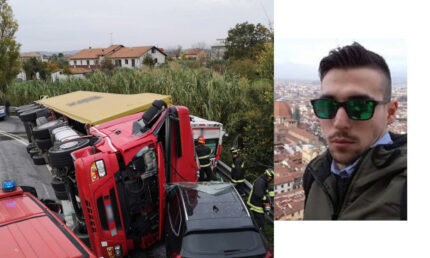 L'incidente costato la vita a Simone Sartini (a destra in foto) e Cosimo Maddalo