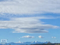 Nuvole e montagne - Foto Massimo Mariselli