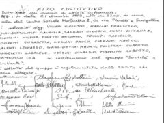 Atto costitutivo Gsa