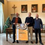 Presentazione spettacoli Orchestra Sinfonica Rossini a Corinaldo: da sinistra Salucci, Aloisi, Spallacci