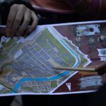 Gara di orienteering in centro storico a Senigallia