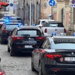 Auto dei Carabinieri lungo le strade di Senigallia