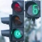 semaforo, t-red, incrocio