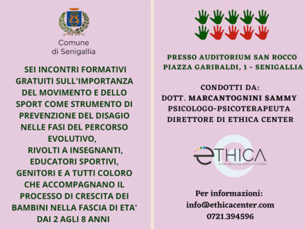 Incontri prevenzione disagio giovanile