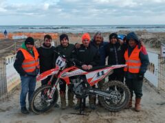 Motocross sulla spiaggia di Senigallia