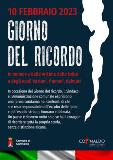 Giorno del Ricordo 2023 a Corinaldo