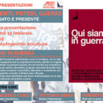 Presentazione libro "Qui siamo in guerra"