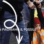 Campagna "Non paghiamo il fossile" di Ultima Generazione