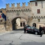 Carabinieri a Corinaldo