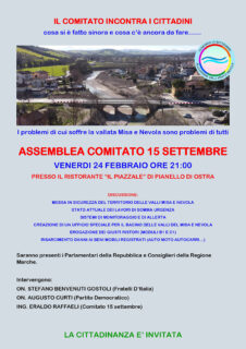Assemblea Comitato 15 Settembre - locandina