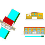 Progetto di massima del ponte monumentale per ponte Garibaldi