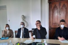 Conferenza stampa commissario Canafoglia su Fondazione Città Senigallia