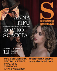 Senigallia Concerti - Anna Tifu e Romeo Scaccia - locandina