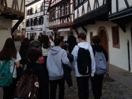 Studenti della scuola "Marchetti" in visita a Strasburgo