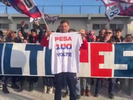 Centesimo gol di Denis Pesaresi con la maglia della Vigor Senigallia