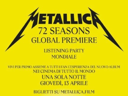 Presentazione del nuovo album dei Metallica