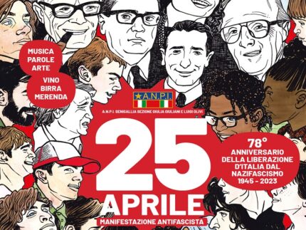 Evento per il 25 aprile organizzato da Anpi Senigallia