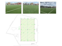 Progetto ristrutturazione campo di calcio delle Saline