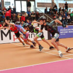 Alice Sorcionovo alla partenza della finale dei 500mt