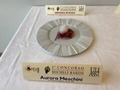 Premio speciale ad Aurora Meschini - Concorso enogastronomico "Michele Baron piccolo Mozart della cucina"