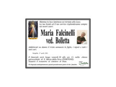 Necrologio Maria Falcinelli