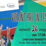 Locandina dell'evento "Volontari in festa"