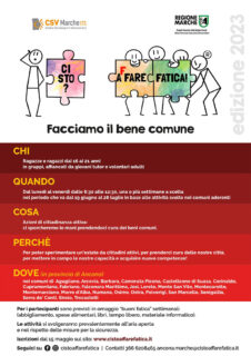Ci Sto A(f)fare Fatica 2023 - locandina