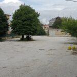 Parcheggio dell'ospedale di Senigallia