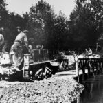 Attraversamento del Cesano durante la Seconda Guerra Mondiale