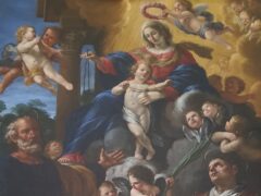 "Vergine del Rosario con san Pietro e san Lorenzo"