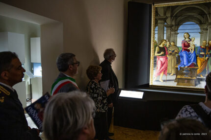 Apertura della mostra "Omaggio a Perugino - Misericordiae Vultus"
