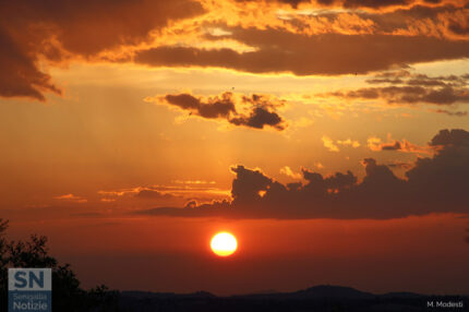 Il tramonto dopo la tempesta - Foto Massimo Modesti