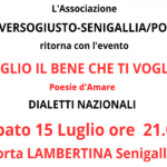 Locandina dell'evento "Luglio il bene che ti voglio"