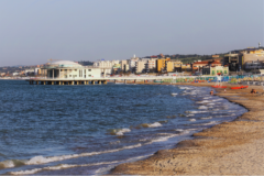 Rotonda a Mare e spiaggia di Senigallia