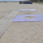 Piazzole sulla spiaggia per disabili