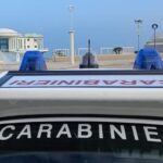 Carabinieri in piazzale della Libertà davanti alla Rotonda a Mare