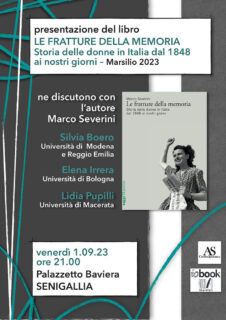 Presentazione libro "Le fratture della memoria. Storia delle donne in Italia dal 1848 ai nostri giorni"