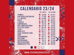 Calendario campionato Vigor Senigallia 2023/2024