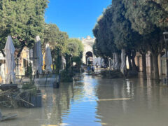Via Carducci dopo l'alluvione del 15-16 settembre 2022