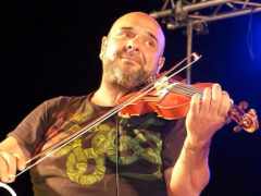 Il violinista dei Nomadi Sergio Reggioli
