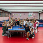 Torneo di ping pong tra studenti di Senigallia e di Lorrach