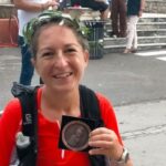 La podista Giulia Ranzuglia ad Atene