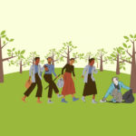 Passeggiata al bosco urbano