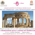 Conferenza: La colonizzazione greca e romana nel Mediterraneo
