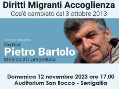 Incontro con Pietro Bartolo all'Auditorium San Rocco