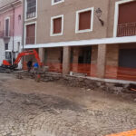 Risanamento selciato stradale piazza Lamarmora