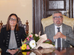 Simona Romagnoli e Massimo Olivetti